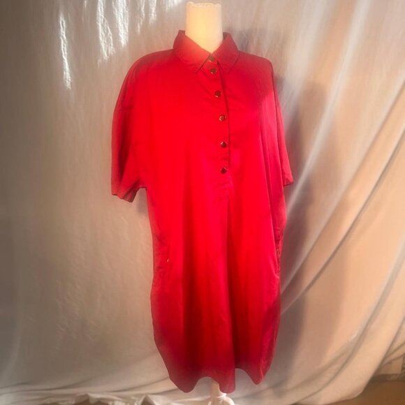 Tuckernuck Pomander Place Oakly Mini Dress in Red - Size XL - Picture 9 of 9